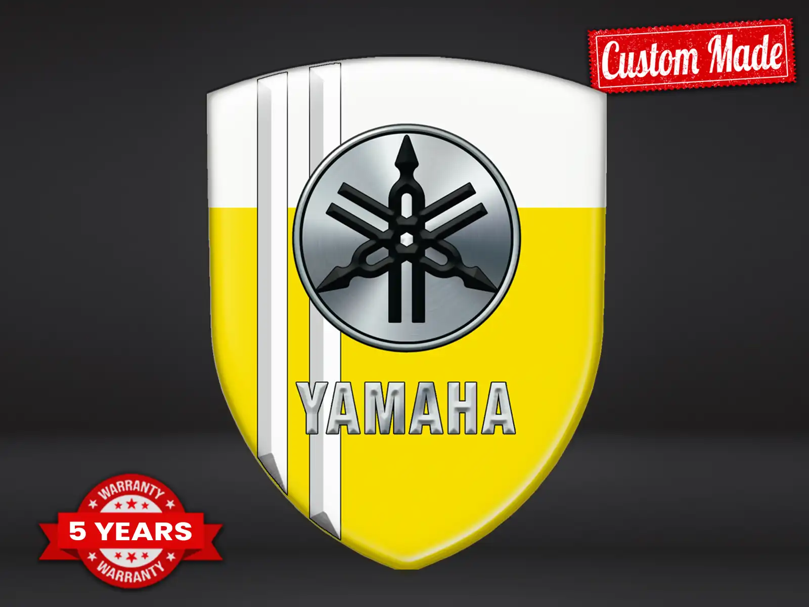 Yamaha Stickers Permanents Design Max Stylé Résistant Pro
